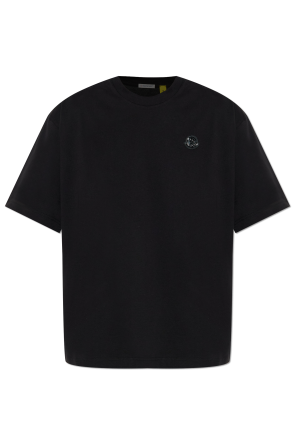 Moncler Genius 7 MONCLER X FRAGMENT HIROSHI FUJIWARA Black T-Shirt